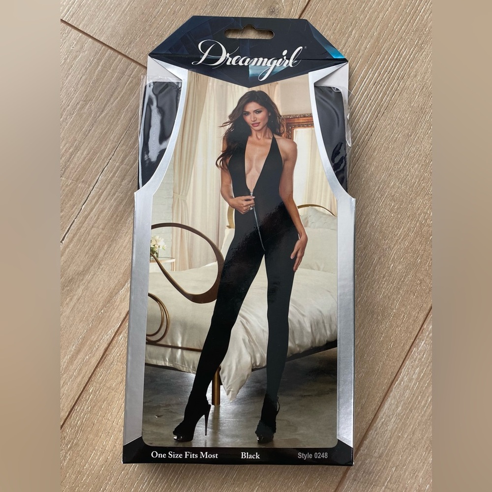 Dreamgirl Halter Bodystocking